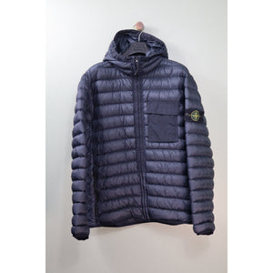 Stone Island Navy Micro Yarn down Jacket