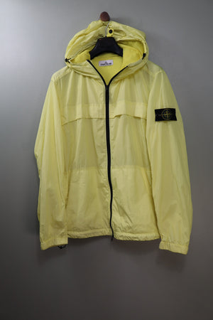 Stone Island Yellow Crinkle Reps Jacket