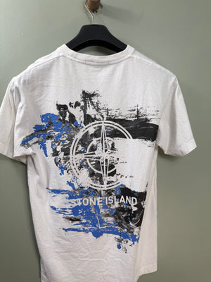 Stone Island White T-Shirt