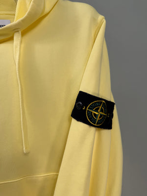 Stone Island Yellow Hoodie