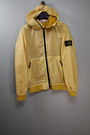 Stone Island Yellow Lamy Flock Jacket