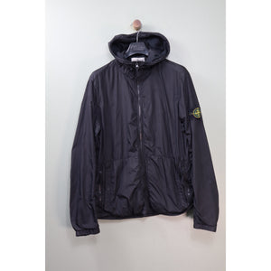 Stone Island Black Crinkle Reps Jacket