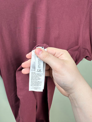 C.P. Company Burgundy T-Shirt
