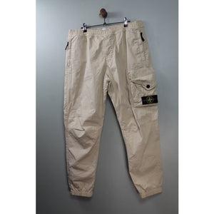Stone Island Beige RE-T Cargo Bottoms