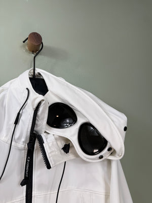 C.P. Company White Soft Shell Jacket