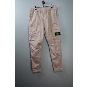 Stone Island Beige RE-T Cargo Bottoms