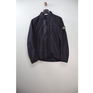 Stone Island Black Nylon Metal Overshirt