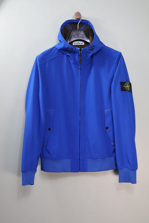 Stone Island Blue Soft Shell Jacket