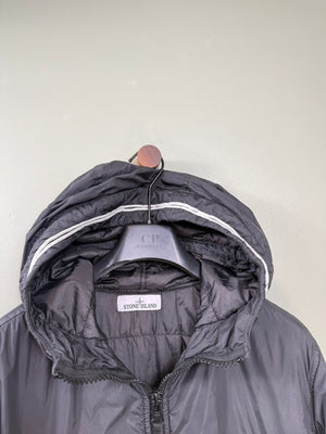 Stone Island Black Crinkle Reps Jacket