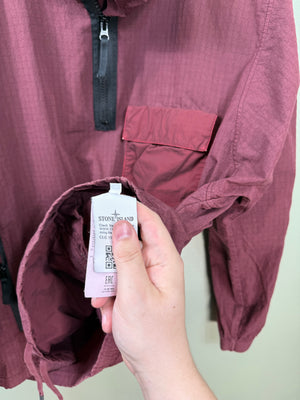 Stone Island Burgundy Smock