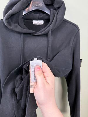 Stone Island Black Hoodie