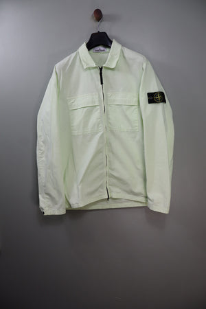 Stone Island Pastel Green Overshirt