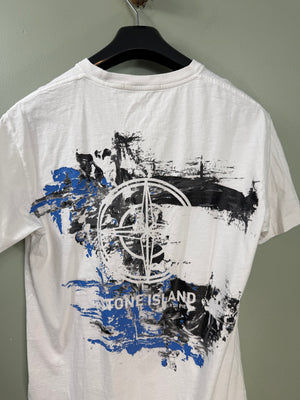 Stone Island White T-Shirt