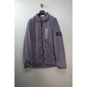 Stone Island Grey Nylon Metal Overshirt