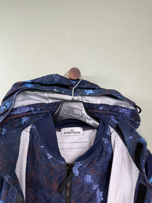 Stone Island Blue Thermosensitive Heat Reactive Jacket