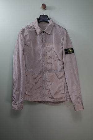 Stone Island Grey Nylon Metal Overshirt