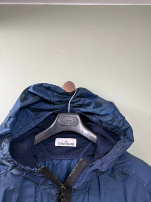 Stone Island Blue/Green Nylon Metal Weft Jacket
