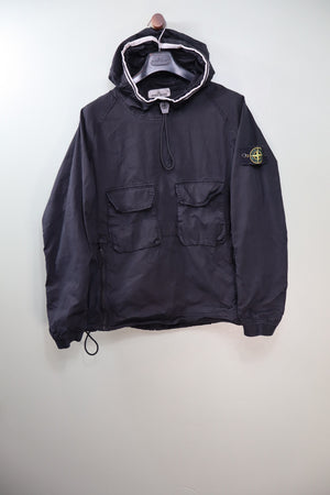 Stone Island Black Supima Smock