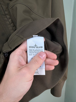Stone Island Khaki Soft Shell Jacket