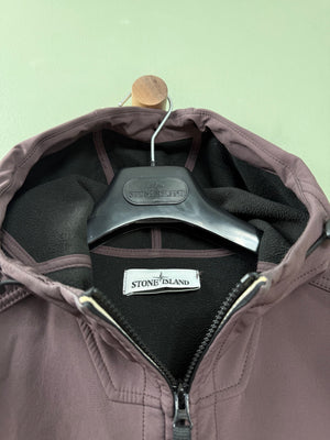 Stone Island Purple Soft Shell Jacket
