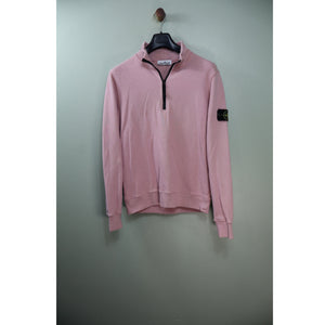 Stone Island Pink 1/4 Zip Jumper