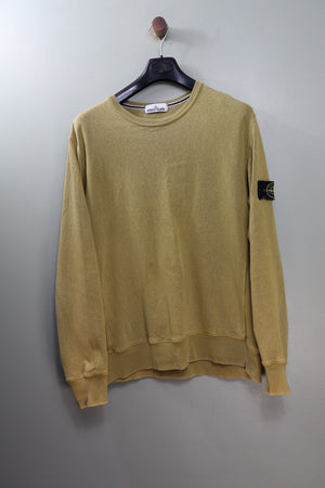 Stone Island Yellow Jumper