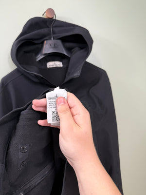 Stone Island Black Soft Shell Jacket