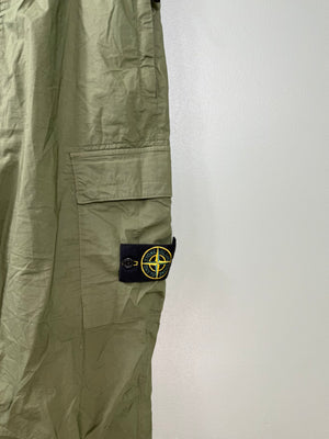Stone Island Green Cargo Bottoms