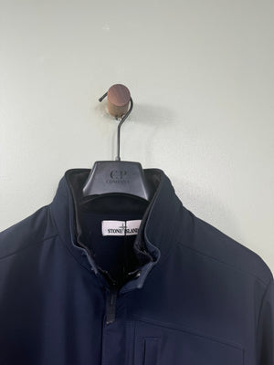 Stone Island Navy Soft Shell Jacket