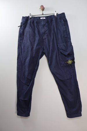 Stone Island Navy RE-T Cargo Bottoms