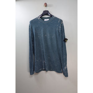 Stone Island Petrol Green Ovo Dye Jumper