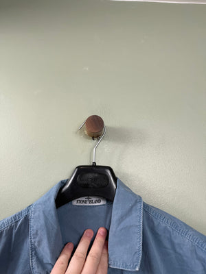 Stone Island Blue Overshirt