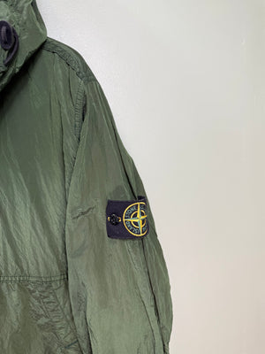 Stone Island Green Nylon Metal Jacket