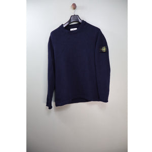 Stone Island Navy Knit Jumper