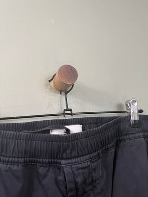 Stone Island Black RE-T Cargo Bottoms