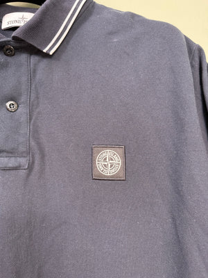 Stone Island Navy SL Polo Shirt