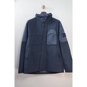Stone Island Navy Ghost Tank Shield Jacket