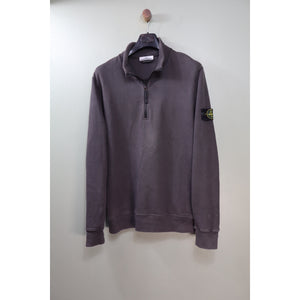 Stone Island Charcoal Grey 1/4 Zip Jumper