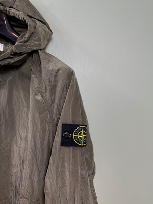 Stone Island Khaki Nylon Metal Smock