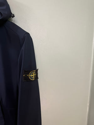 Stone Island Navy Soft Shell Jacket