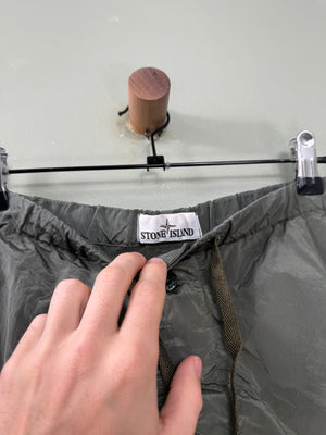 Stone Island Green Nylon Metal Swim Shorts