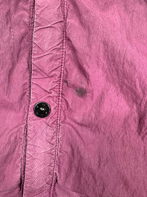 Stone Island Purple Hooded Overshirt