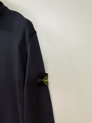 Stone Island Black 1/4 Zip Jumper
