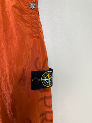 Stone Island x Supreme Orange Nylon Metal Cargo Bottoms