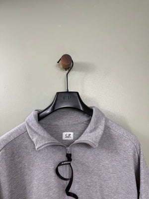 C.P. Company Grey 1/4 Zip Jumper