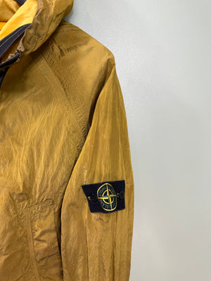 Stone Island Yellow Nylon Metal Jacket
