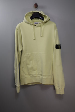 Stone Island Yellow Hoodie