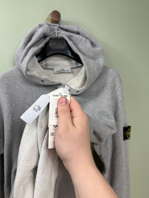 Stone Island Grey Hoodie