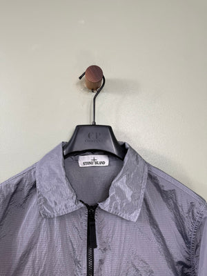 Stone Island Grey Nylon Metal Overshirt
