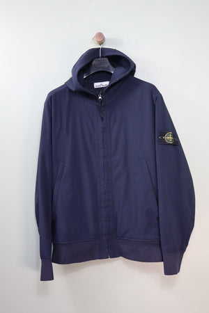 Stone Island Navy Soft Shell Jacket